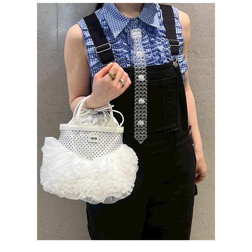 新作10%OFF ファーファー FURFUR バッグ 26春夏 チュチュバッグ ハンド ショルダー フリル チュール チェーン ギフト rwgb262501の画像