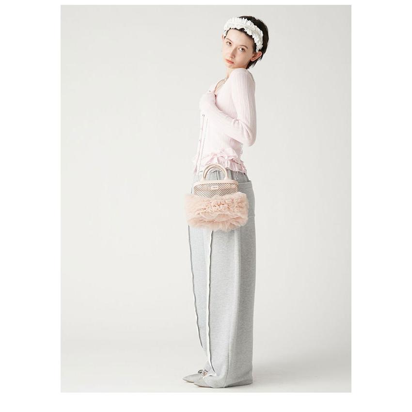 新作10%OFF ファーファー FURFUR バッグ 26春夏 チュチュバッグ ハンド ショルダー フリル チュール チェーン ギフト rwgb262501の画像