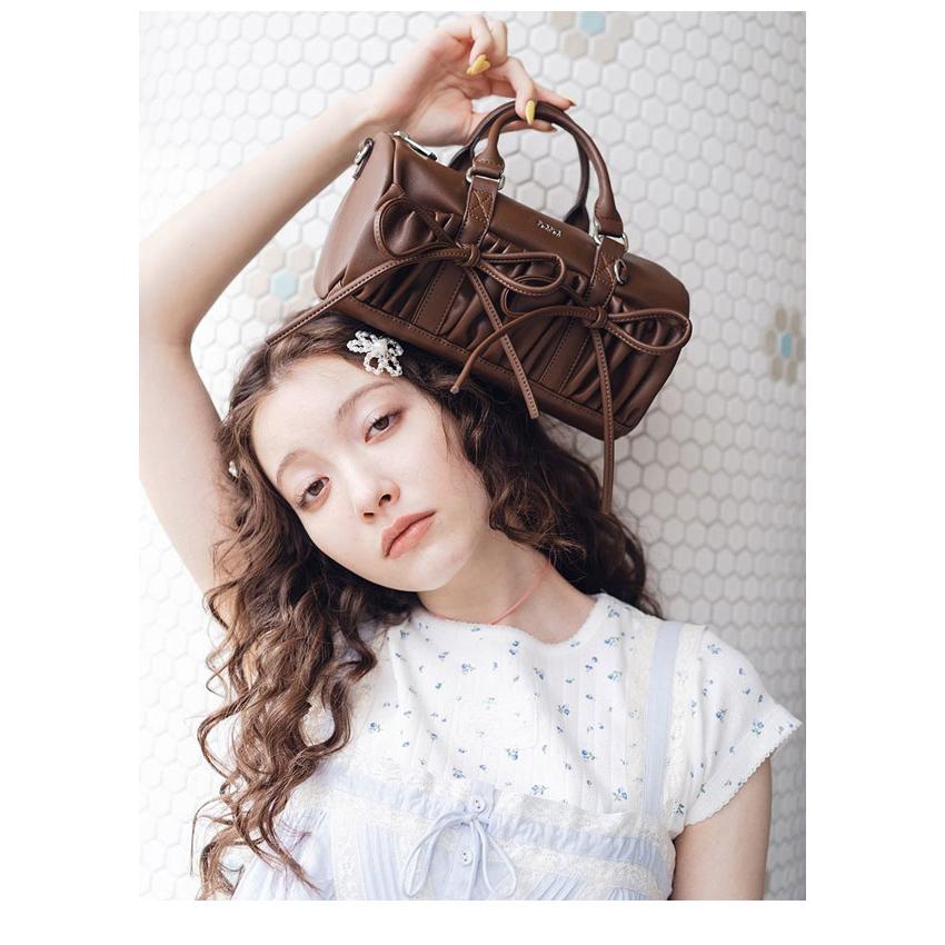 FURFUR（ファーファー） 新作10%OFF バッグ 26春夏 ミニリボンドラム