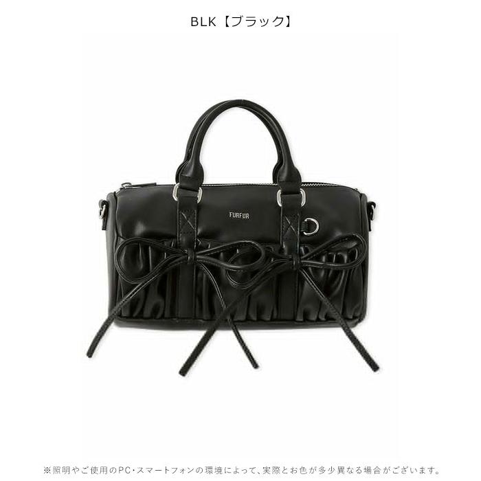FURFUR（ファーファー） 新作10%OFF バッグ 26春夏 ミニリボンドラム