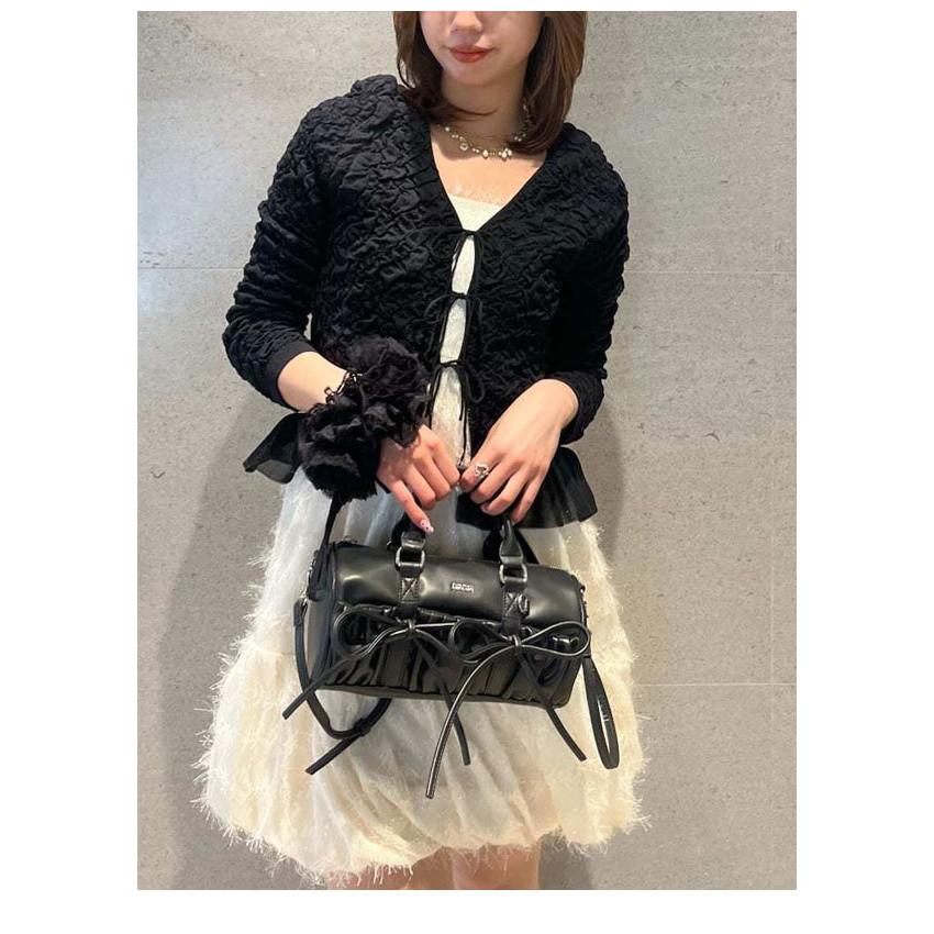 FURFUR（ファーファー） 新作10%OFF バッグ 26春夏 ミニリボンドラム