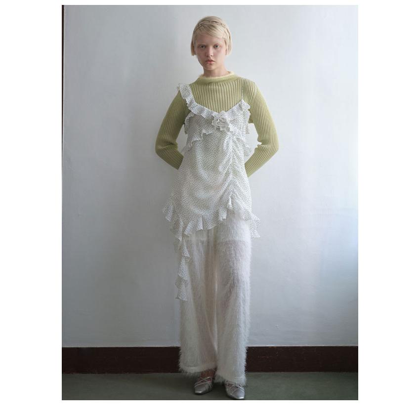 FURFUR（ファーファー） SALE30%OFF トップス 24秋冬 フェザートリム