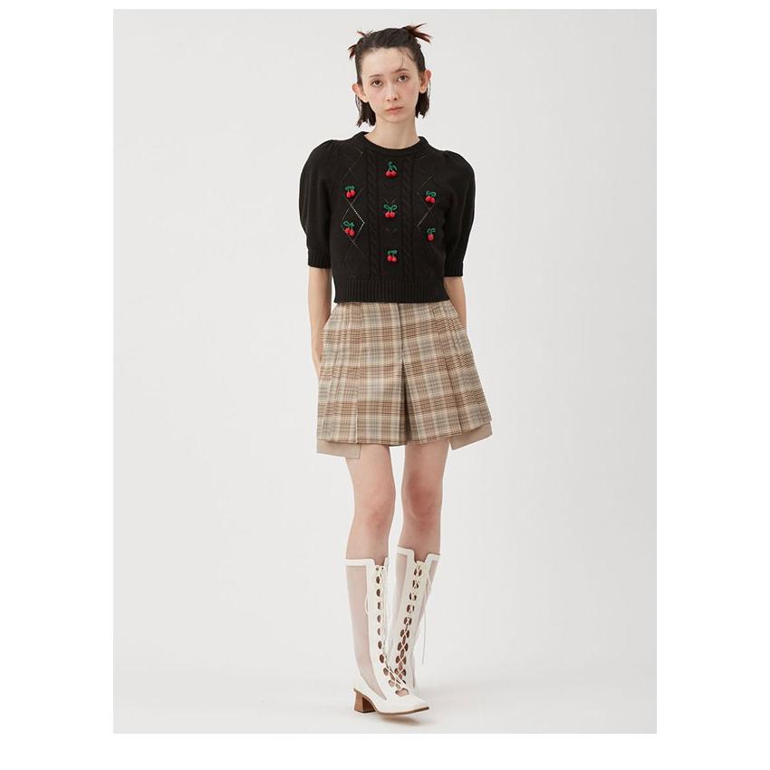 FURFUR ♡チェリーモチーフニットトップス SALE30%OFF】【即納】 ファーファー FURFUR トップス チェリーモチーフ