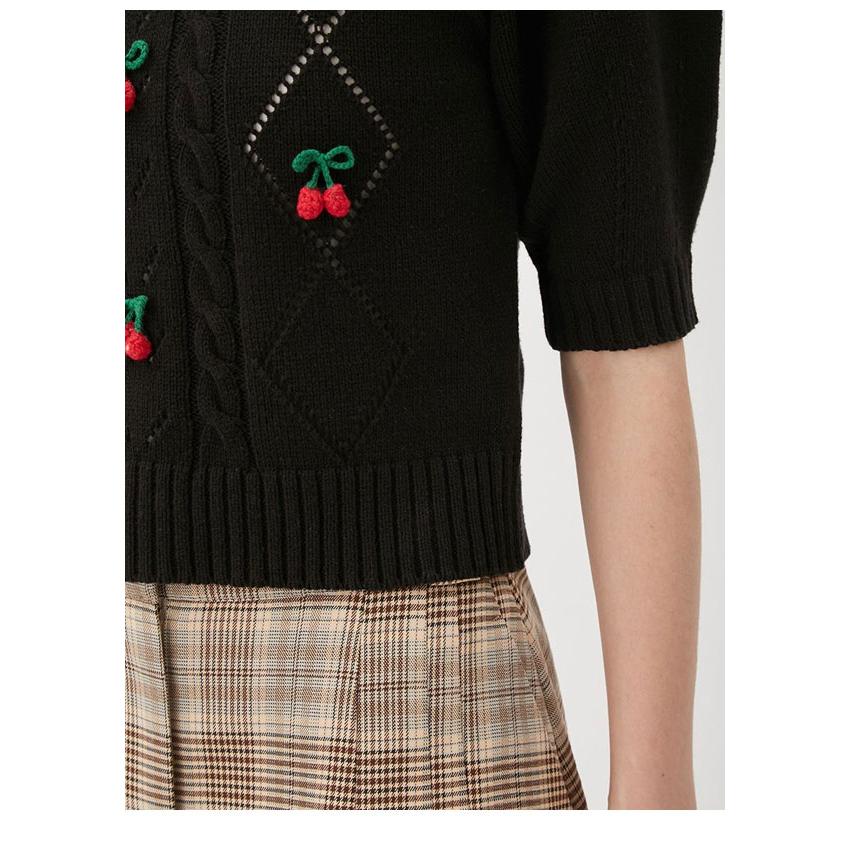 FURFUR（ファーファー） SALE30%OFF トップス 25春夏 チェリーモチーフ