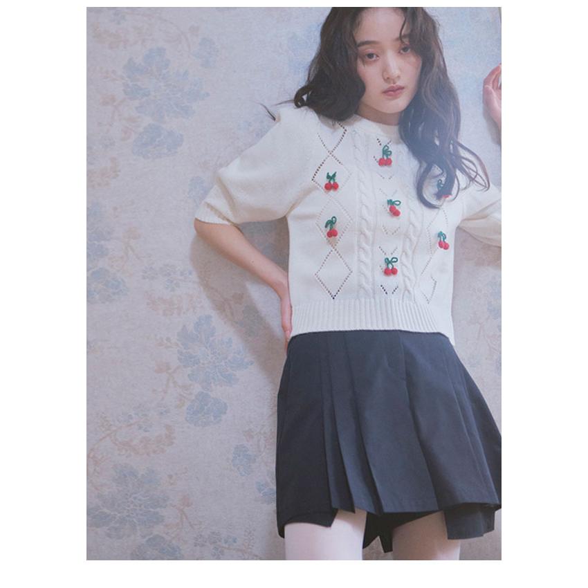 FURFUR（ファーファー） SALE30%OFF トップス 25春夏 チェリーモチーフ