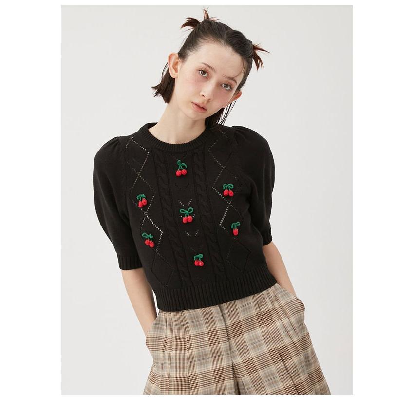 FURFUR（ファーファー） SALE30%OFF トップス 25春夏 チェリーモチーフ