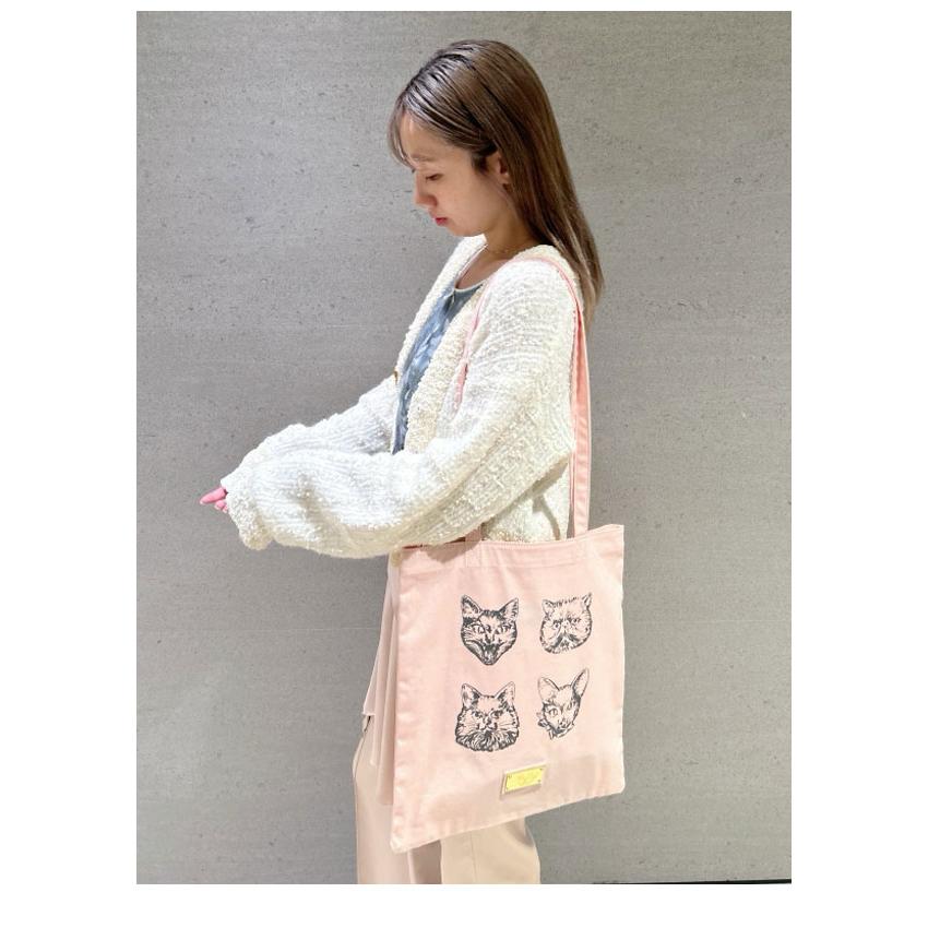 【新品タグ付き】FURFUR キャットボタンツイードカーディガン レッド FURFUR｜【Philly chocolate】キャットボタンツイード