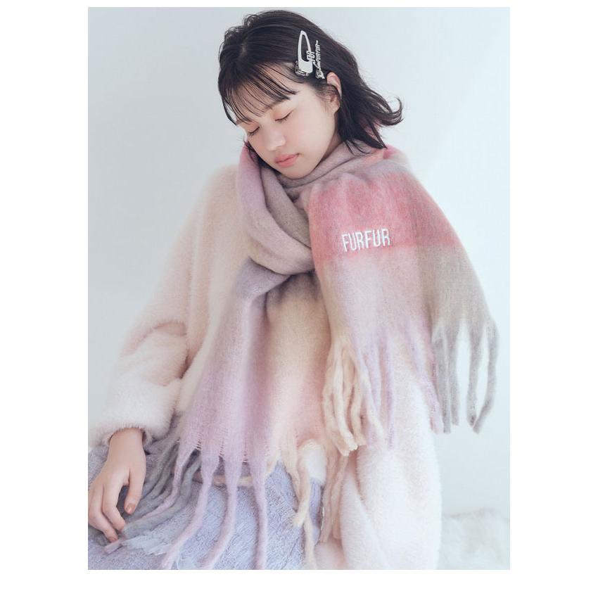 THINKFUR♡大人気2Way Fur×Knit Tops ブラック 新タグ FURFUR