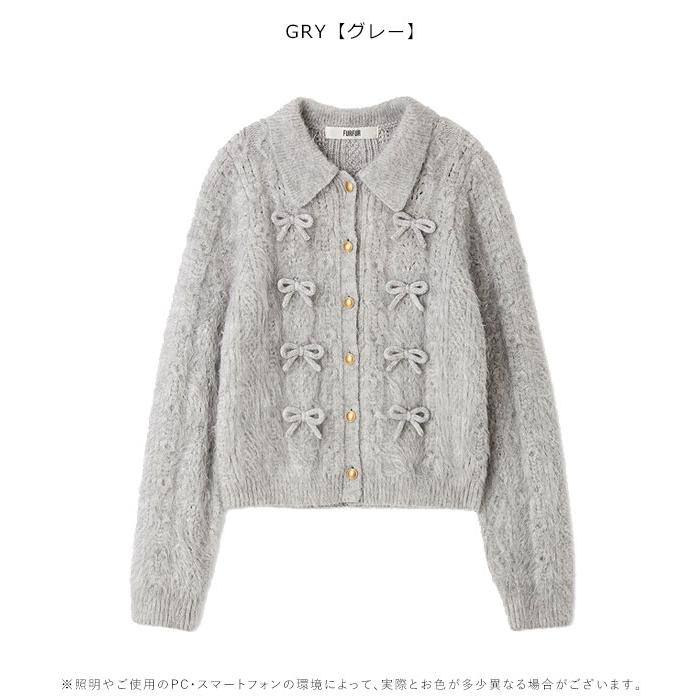 FURFUR（ファーファー） SALE20%OFF トップス 25秋冬 リボンデザイン