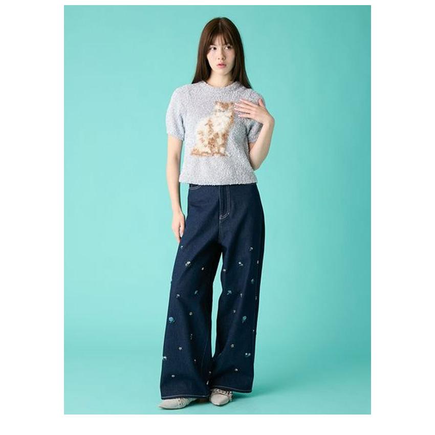 FURFUR（ファーファー） 新作10%OFF トップス 26春夏 キャットモチーフ
