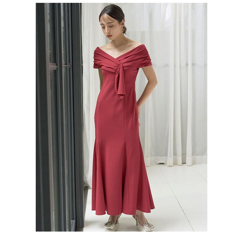 SNIDEL SALE60%OFF スナイデル ワンピース 24秋冬 リボン