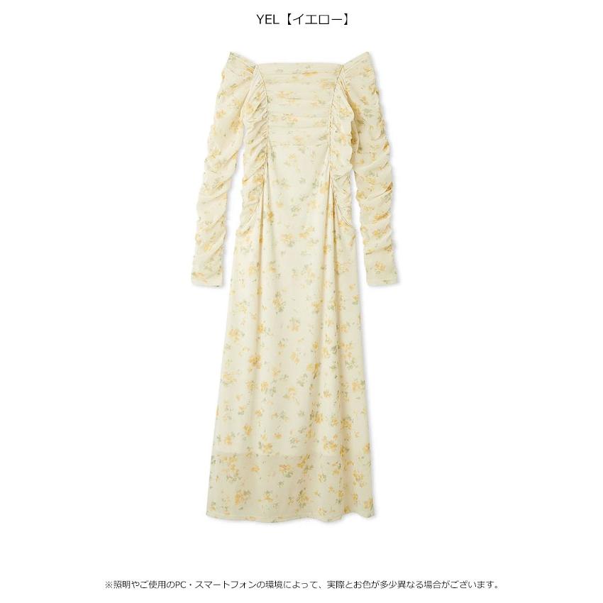 SNIDEL（スナイデル） 新作10%OFF ワンピース 26春夏 フロッキー