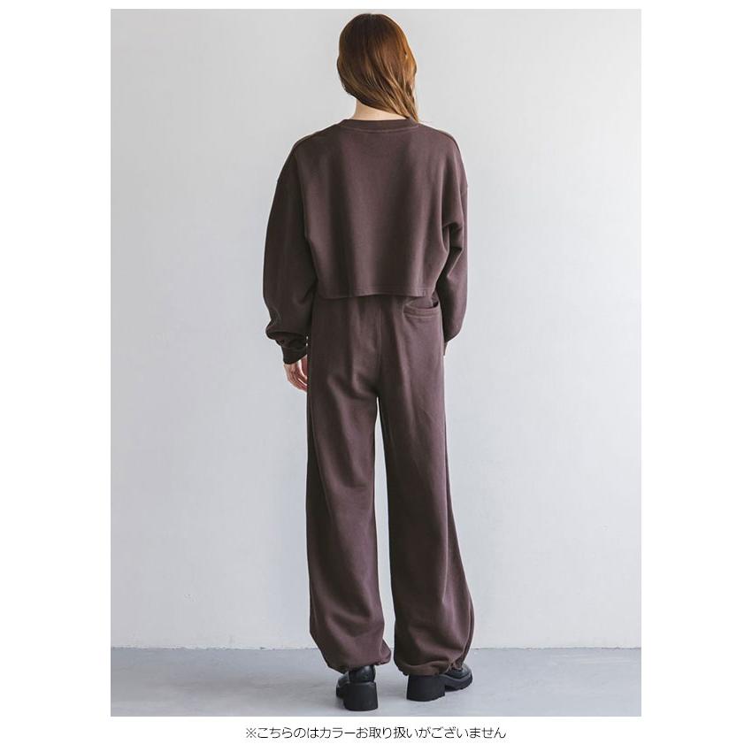 [スナイデル] NUTMEGコラボスウェットパンツ SWCP254198 レデ. NUTMEG】コラボスウェットパンツ(ロングパンツ)｜パンツ｜SNIDEL