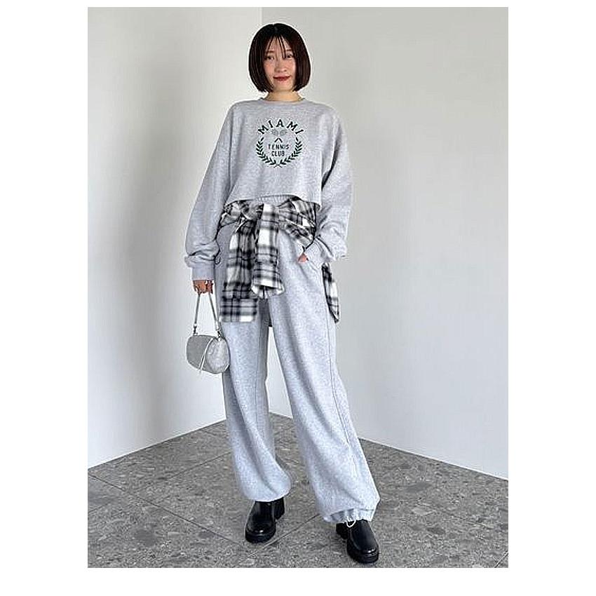 SNIDEL（スナイデル） ボトムス 25秋冬 【NUTMEG】コラボスウェット