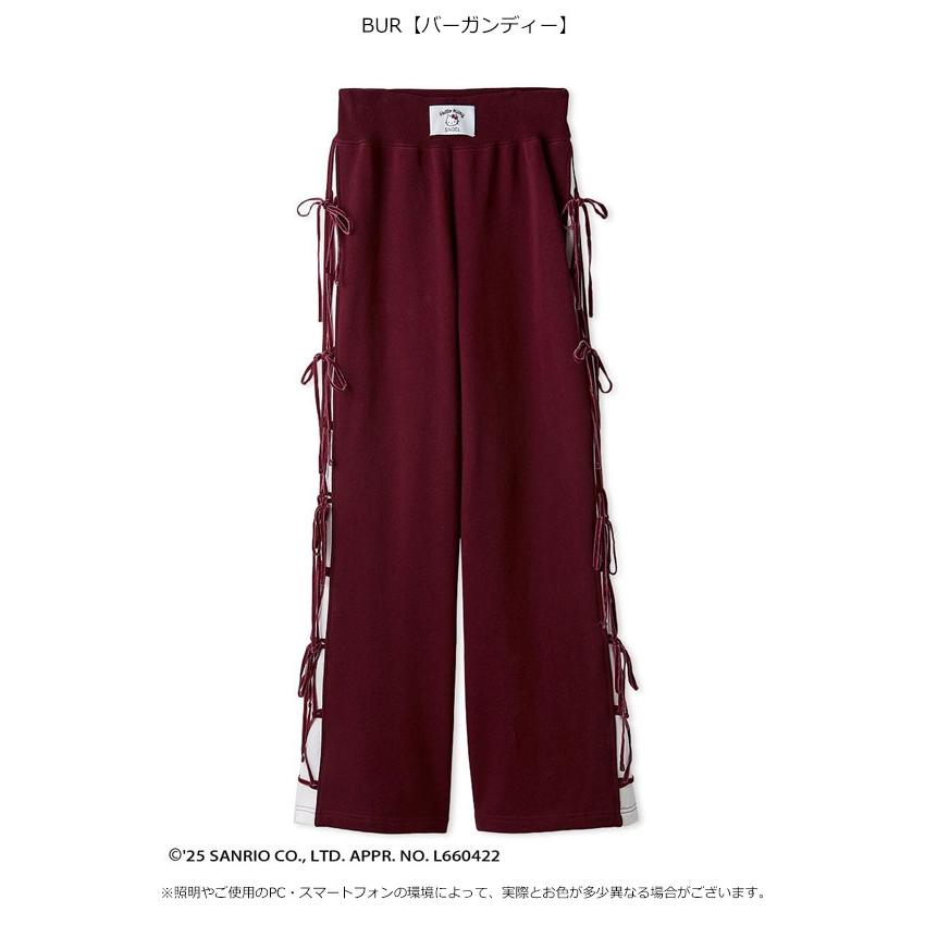 スナイデルホーム キティ ロングパンツ red 赤 SNIDEL（スナイデル） SALE50%OFF ボトムス 【HELLO KITTY】レース