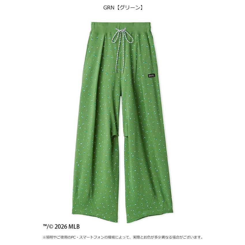 SNIDEL（スナイデル） パンツ 26春夏 【MLB】Sustainableスウェット