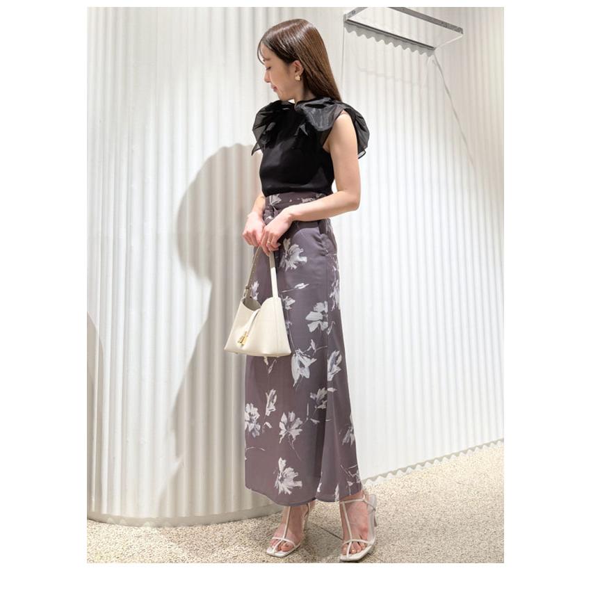 SNIDEL（スナイデル） SALE30%OFF トップス 25春夏 リボンスリーブ 