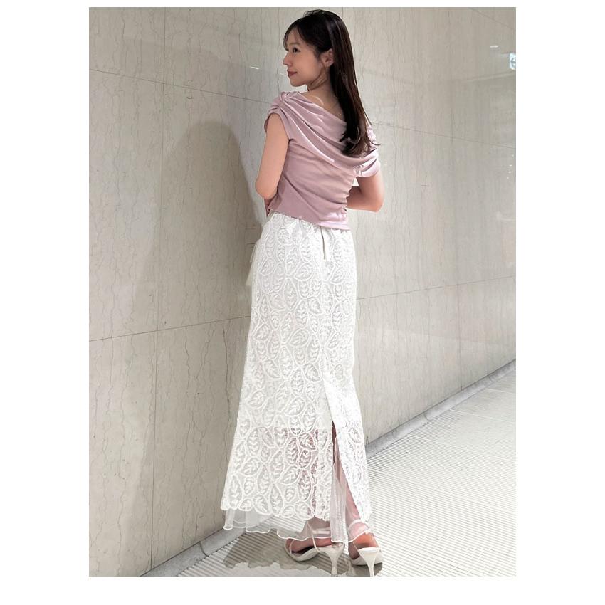 スナイデル♡snidel♡トップス SNIDEL 新作10%OFF スナイデル トップス 25春夏 ギャザー