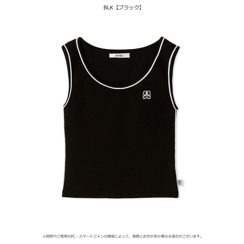 スナイデル　ノースリーブトップス SNIDEL 新作10%OFF スナイデル トップス 25秋冬 エンブロイ