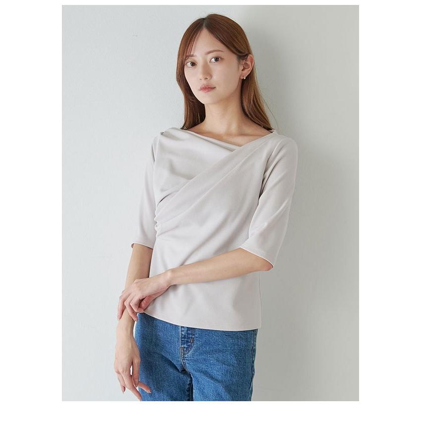 SNIDEL 新作10%OFF スナイデル トップス 25秋冬 ワンショルダー