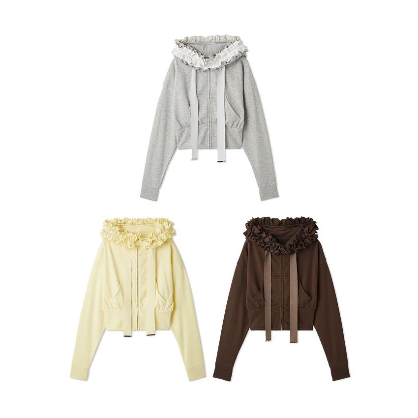 SNIDEL（スナイデル） トップス 26秋冬 【UV/セットアップ対応】フリル
