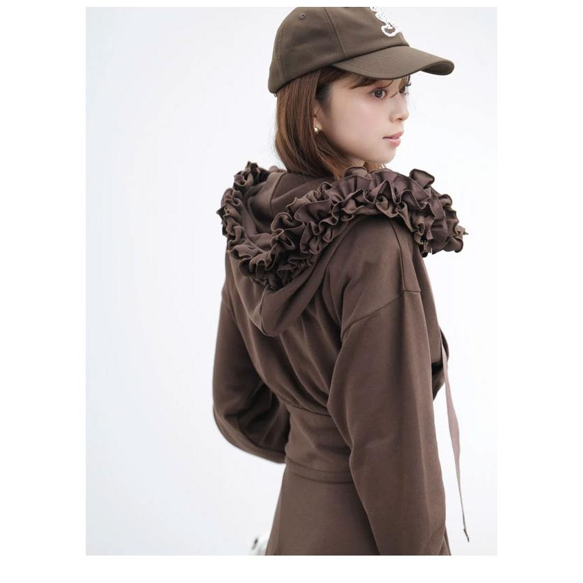 SNIDEL（スナイデル） トップス 26秋冬 【UV/セットアップ対応】フリル