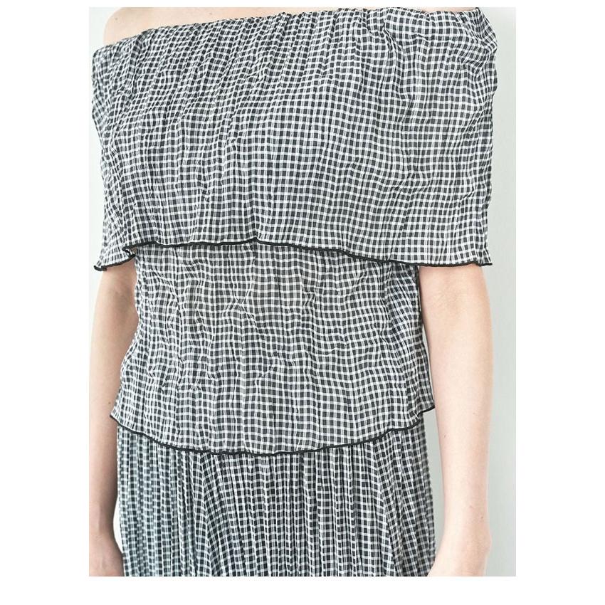 SNIDEL（スナイデル） SALE60%OFF トップス 25春夏 プリーツオフショル