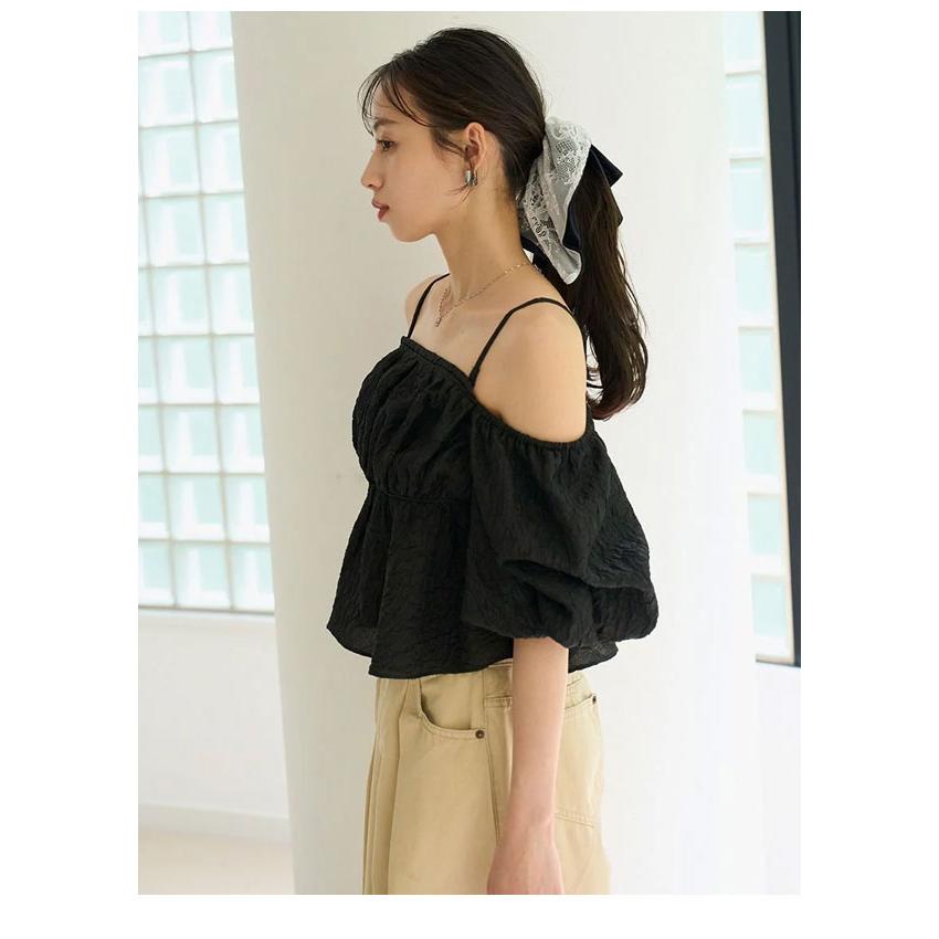 SNIDEL（スナイデル） SALE50%OFF トップス 25秋冬 オフショルフリル
