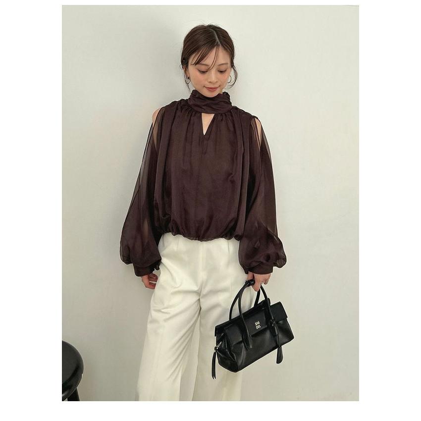 SNIDEL（スナイデル） SALE40%OFF トップス 25秋冬 スリットスリーブ