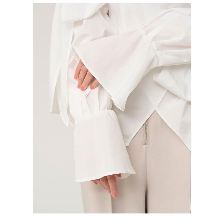 SNIDEL（スナイデル） 新作10%OFF トップス リボンデザインブラウス