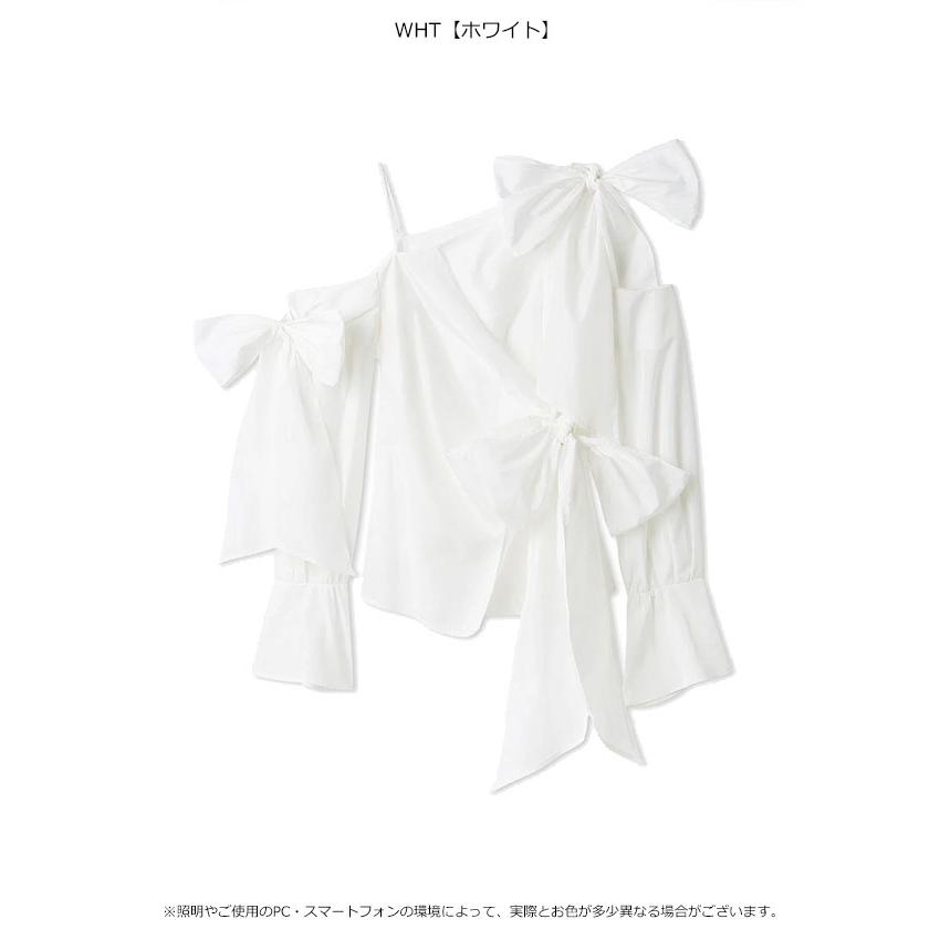 SNIDEL（スナイデル） 新作10%OFF トップス リボンデザインブラウス