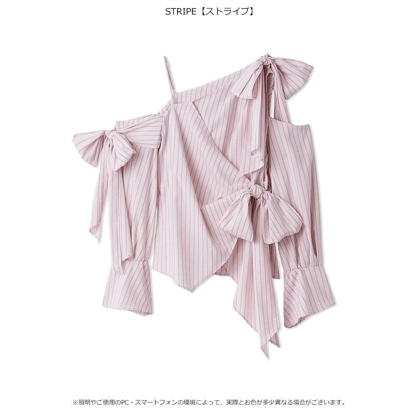 SNIDEL（スナイデル） 新作10%OFF トップス リボンデザインブラウス