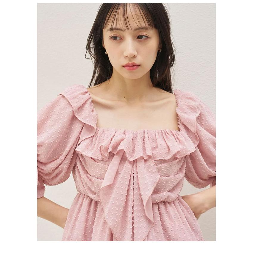 snidel アメスリフリルトップス SNIDEL（スナイデル） SALE50%OFF トップス 25秋冬 オフショルフリル