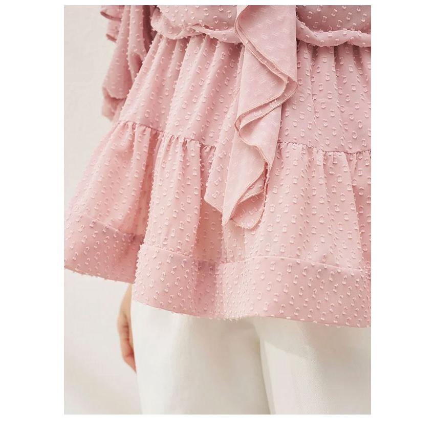 ♡snidelオパールフリルトップス♡ トップス｜SNIDEL(スナイデル)の通販サイト【公式】