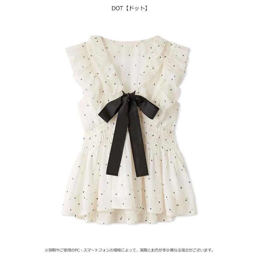 snidel リボン　ブラウス SNIDEL/スナイデル | . ⁡ SNIDEL 2025 SUMMER COLLECTION ⁡ ⁡ NEW