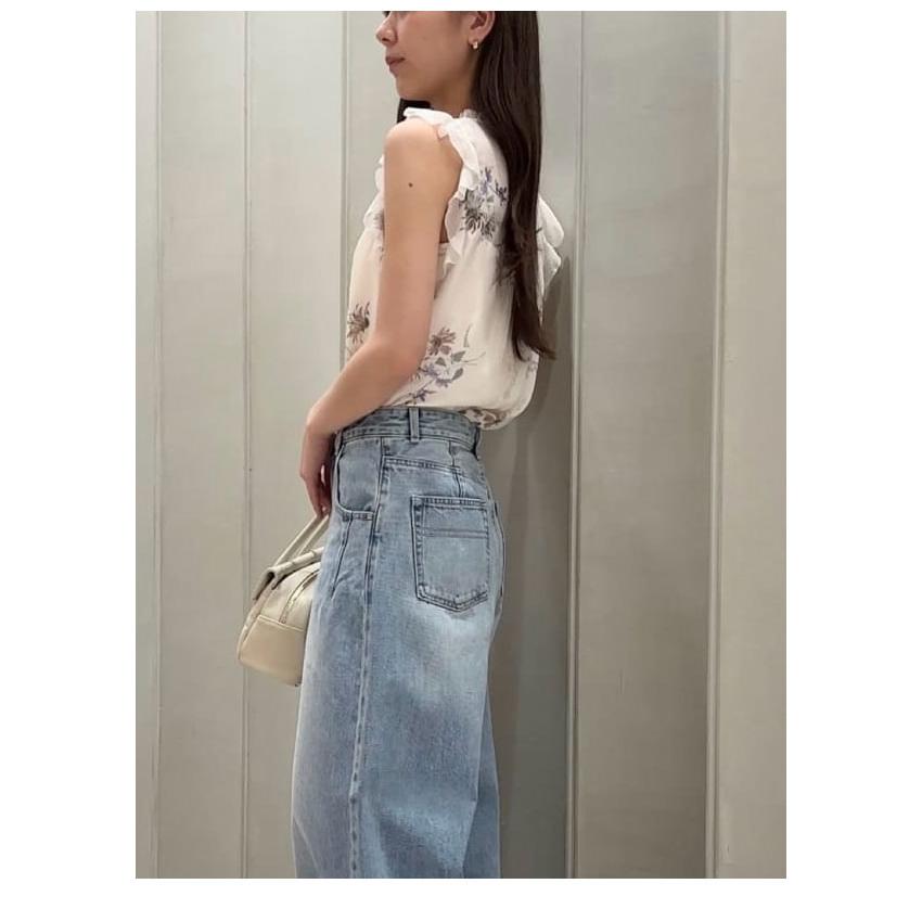 SNIDEL（スナイデル） SALE20%OFF トップス 26春夏 フラワープリント