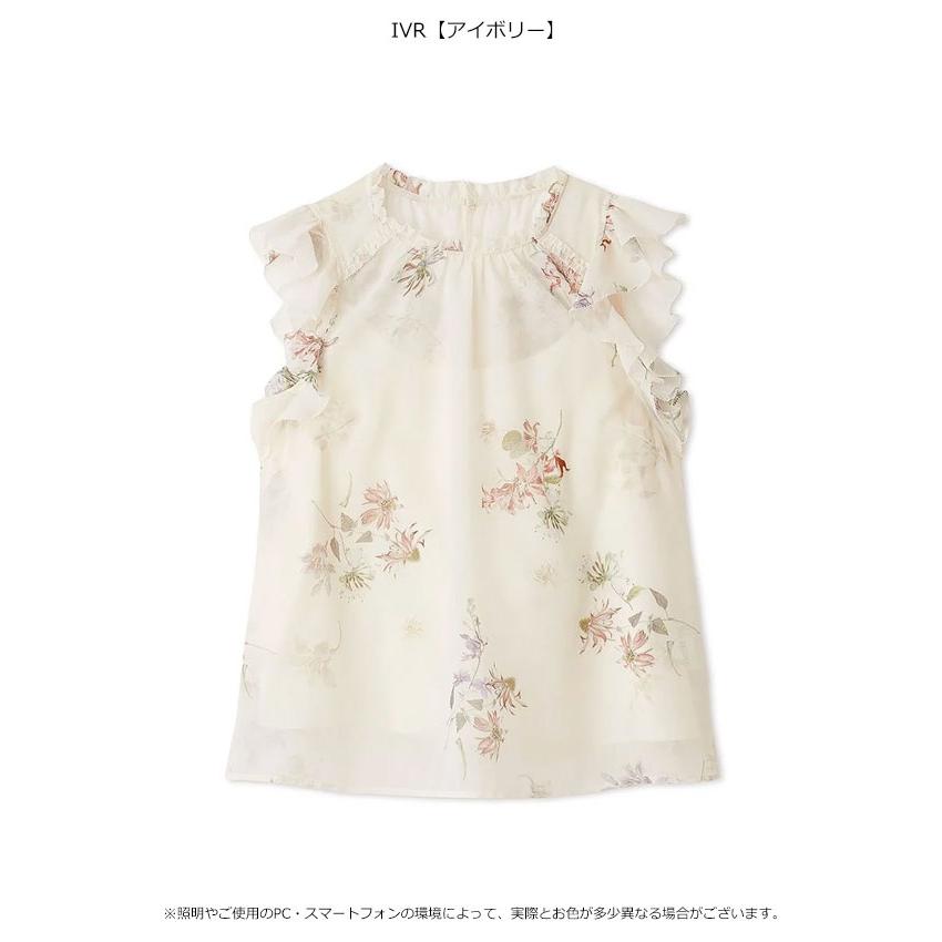 SNIDEL（スナイデル） トップス 26春夏 フラワープリントノースリ