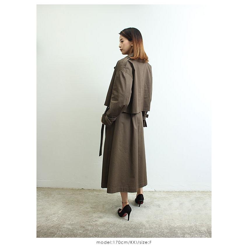 スナイデル Snidel 19秋冬 3wayトレンチコート レディース アウター コート トレンチ ミディアム丈 ひざ丈 3way トレンチワンピース Swfc バッグ ワンピースのダブルハート 通販 Yahoo ショッピング