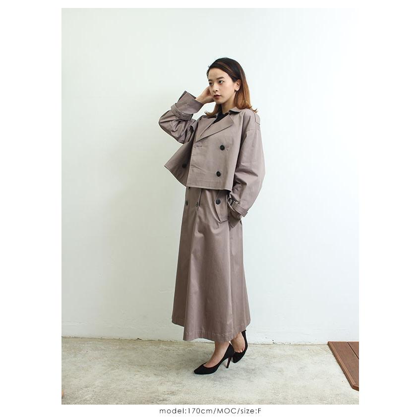 スナイデル Snidel 19秋冬 3wayトレンチコート レディース アウター コート トレンチ ミディアム丈 ひざ丈 3way トレンチワンピース Swfc バッグ ワンピースのダブルハート 通販 Yahoo ショッピング