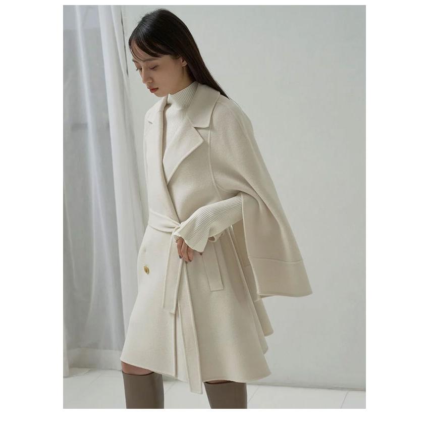 スナイデル SNIDEL アウター 24秋冬 リバーフレアコート ミドル丈 長袖  