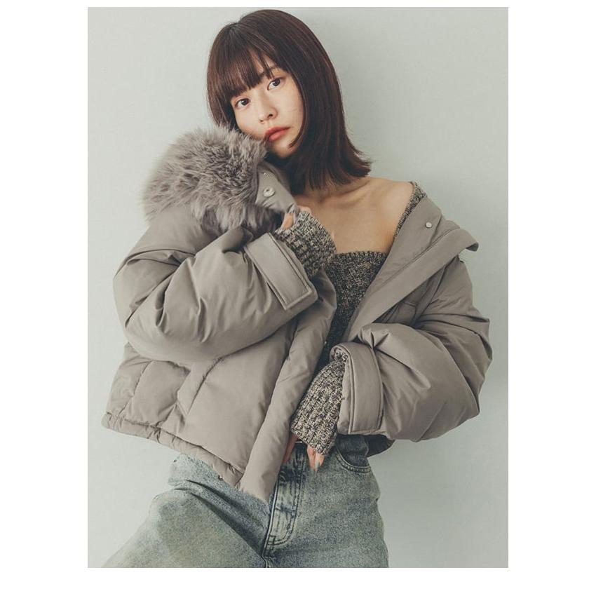 SNIDEL SALE10%OFF スナイデル アウター 24秋冬 フードファー SNIDEL SALE10%OFF スナイデル アウター 24秋冬 フードファー