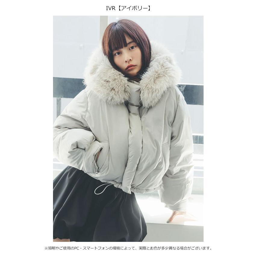 SNIDEL SALE10%OFF スナイデル アウター 24秋冬 フードファー SNIDEL SALE10%OFF スナイデル アウター 24秋冬 フードファー