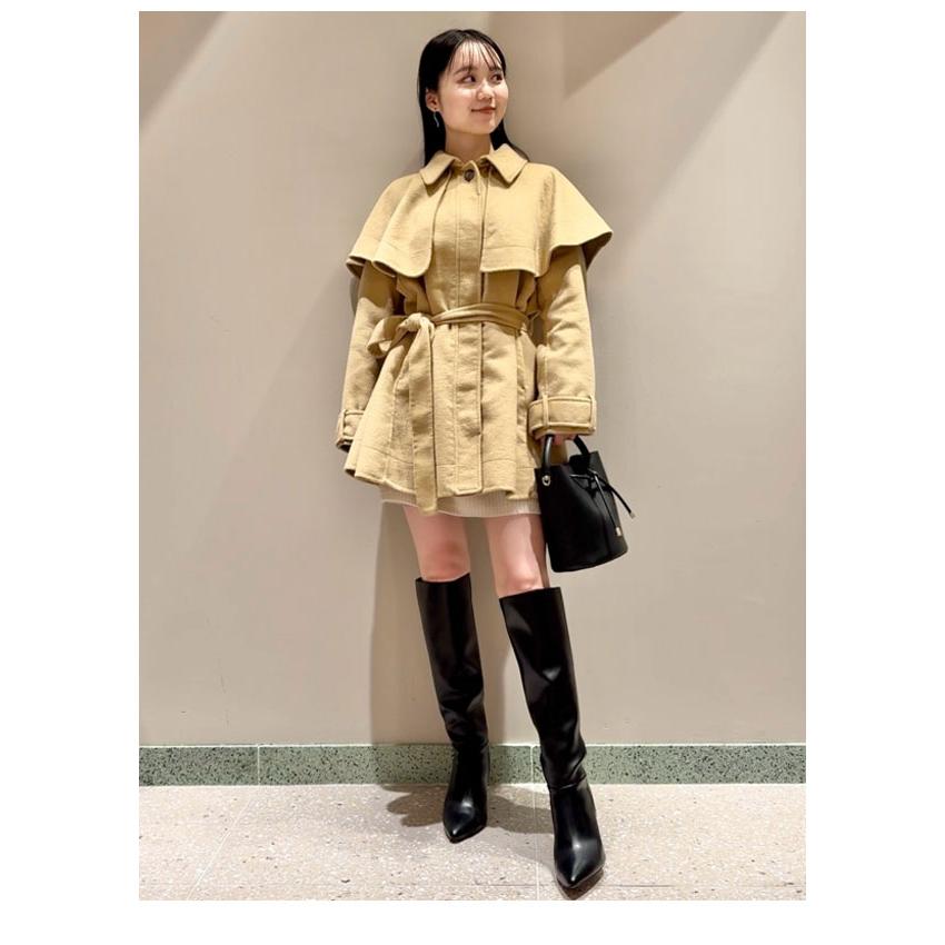 SNIDEL SALE60%OFF スナイデル アウター 24秋冬 リバーケープコート