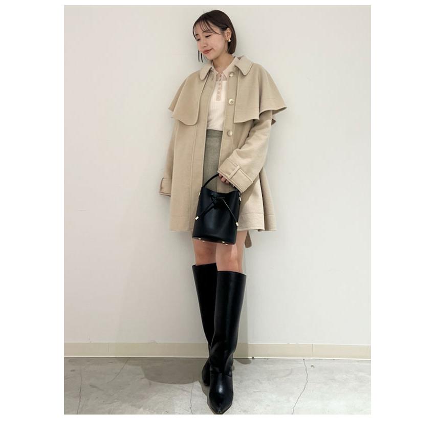 スナイデル　snidel リバーケープコート　コート　アウター selectshopmu_swfc245045