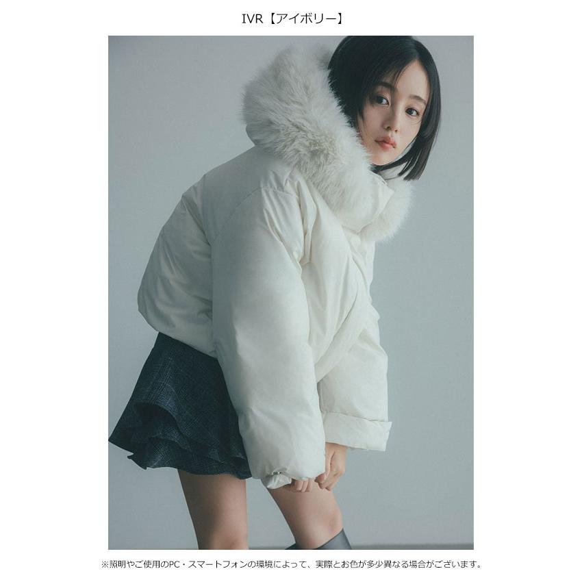 SNIDEL（スナイデル） アウター 25秋冬 西川フードファーショート