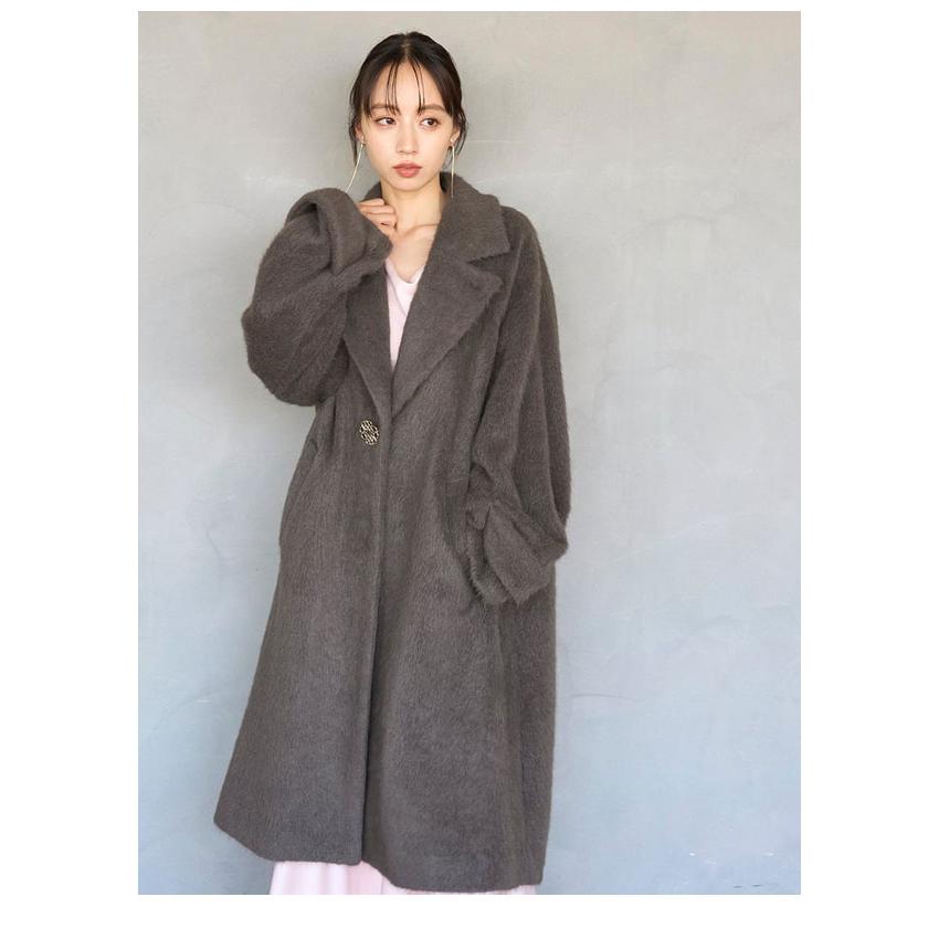 SNIDEL（スナイデル） 新作10%OFF アウター 25秋冬 ブローチ付き