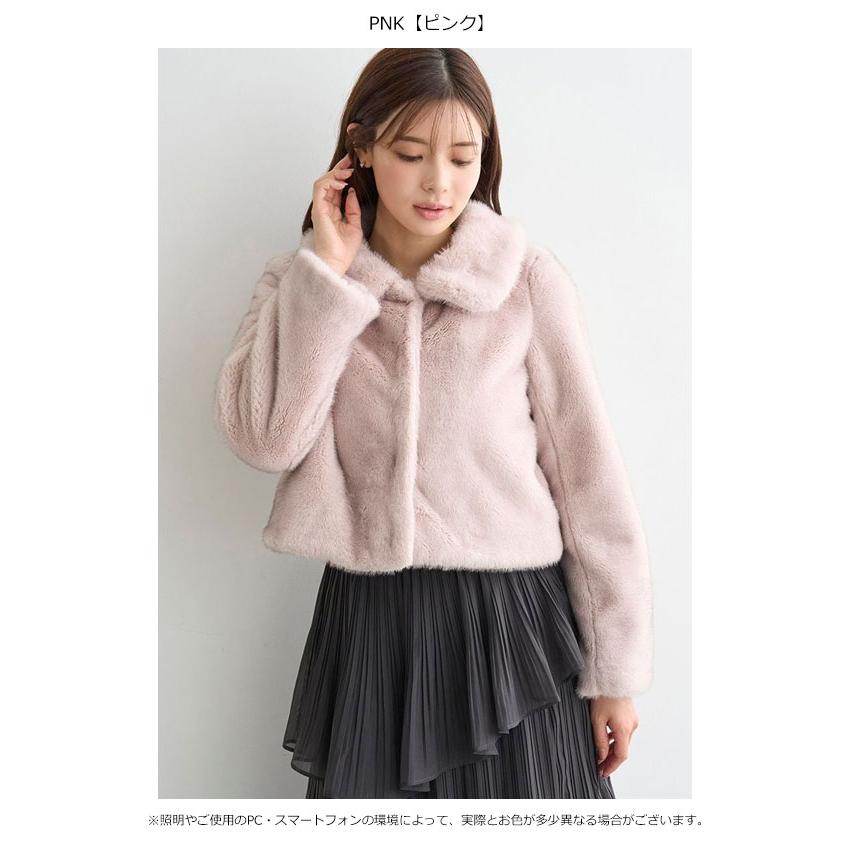 SNIDEL 新作10%OFF スナイデル アウター 25秋冬 ステンカラーショート