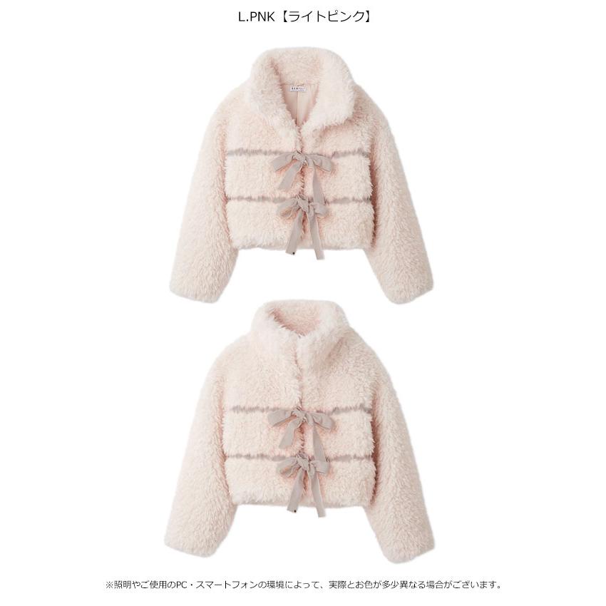 SNIDEL（スナイデル） アウター 25秋冬 Sustainableリボンボアショート