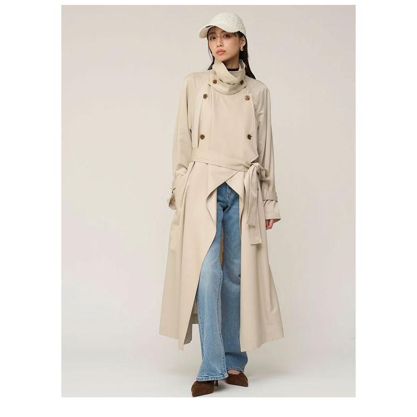 SNIDEL（スナイデル） 新作10%OFF アウター Sustainableストールグロス