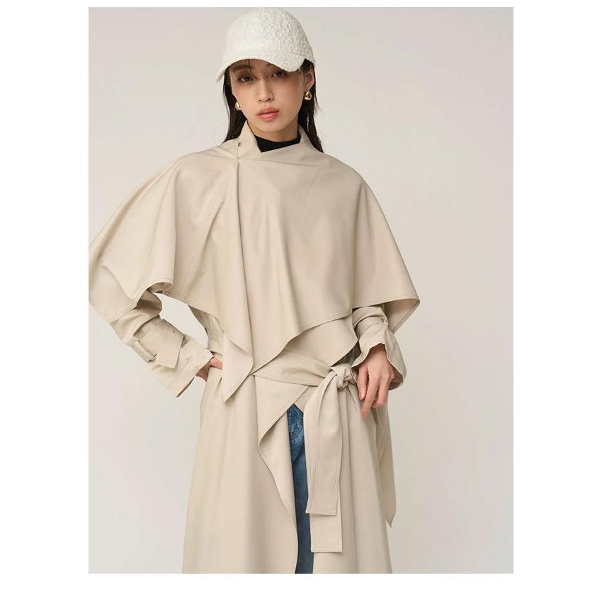 SNIDEL（スナイデル） 新作10%OFF アウター Sustainableストールグロス